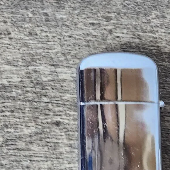 Vintage Camel Cigarette Advertising Chrome Lighter 2.5 inches tall - Picture 3 of 7